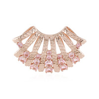 Colgante en plata con Turmalina rosa de Nigeria (SAELOCANA)