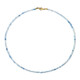 Collar en plata con Aguamarina de Brasil