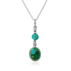Collar en plata con Turquesa de Kingman