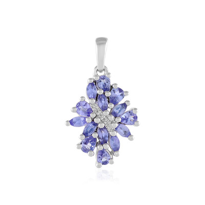 Colgante en plata con Tanzanita