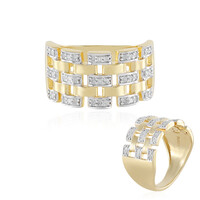Anillo en plata con Diamante I3 (J)