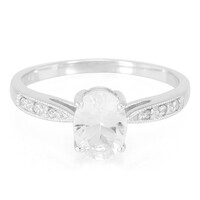 Anillo en plata con Petalita