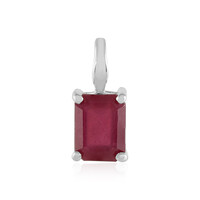 Colgante en plata con Rubí de Madagascar