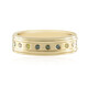 Anillo en plata con Diamante amarillo I2