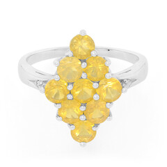 Anillo en plata con Ópalo de fuego
