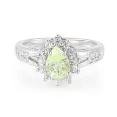 Anillo en plata con Crisoberilo