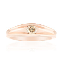 Anillo en oro con Diamante rosa de Francia de Argyle VS1