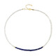 Collar en plata con Zafiro blanco