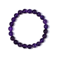 Brazalete con Amatista de Zambia