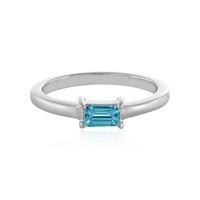 Anillo en plata con Zircón de Ratanak Kirí