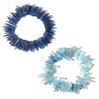 Brazalete con Cianita de Nepal