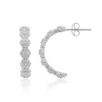 Pendientes en plata con Zircón