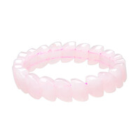 Brazalete con Cuarzo rosa