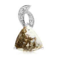 Colgante en plata con Magnesita