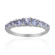 Anillo en plata con Tanzanita