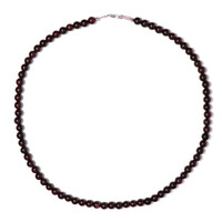 Collar en plata con Granate de la India