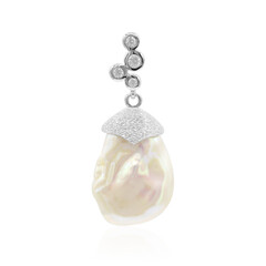 Colgante en plata con Perla Freshwater (TPC)