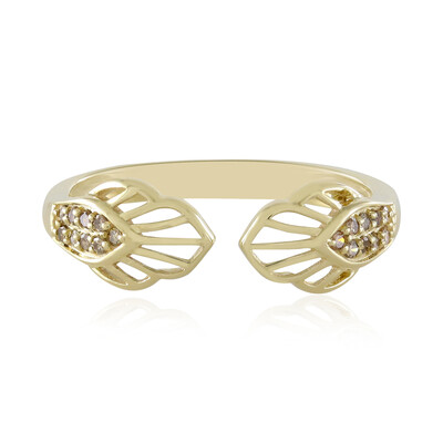Anillo en oro con Diamante champán I2 (Ornaments by de Melo)