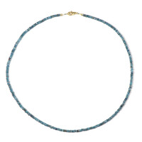 Collar en plata con Cianita petróleo