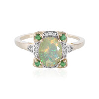 Anillo en oro con Ópalo de Welo