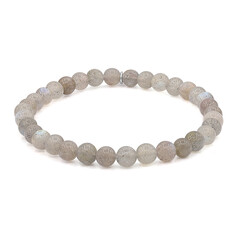 Brazalete en plata con Labradorita