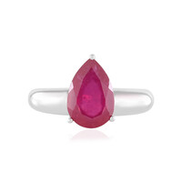 Anillo en plata con Rubí de Madagascar (de Melo)
