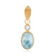 Colgante en plata con Larimar (Bali Barong)