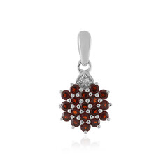 Colgante en plata con Granate de Mozambique