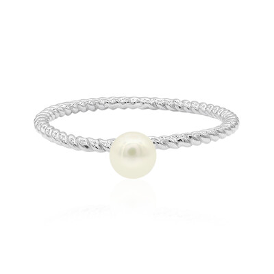 Anillo en plata con Perla Freshwater