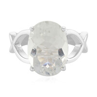 Anillo en plata con Fluorita