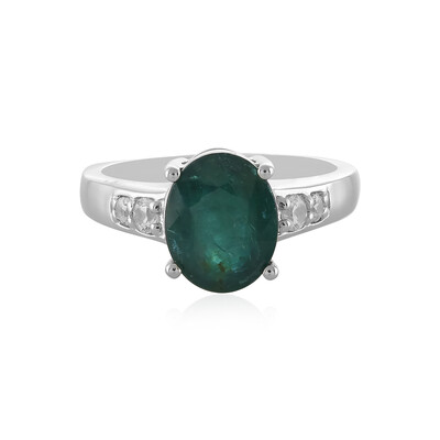 Anillo en plata con Grandidierita