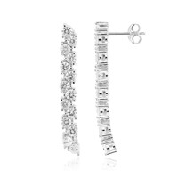 Pendientes en plata con Zircón