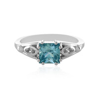 Anillo en plata con Zircón de Ratanak Kirí