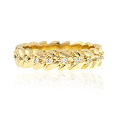 Anillo en oro con Diamante limpio a lupa F (LUCENT DIAMONDS)