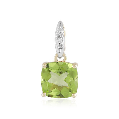 Colgante en oro con Peridoto