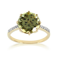 Anillo en plata con Zultanita