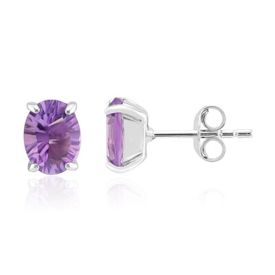 Pendientes en plata con Amatista