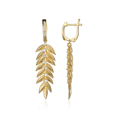 Pendientes en plata con Zircón