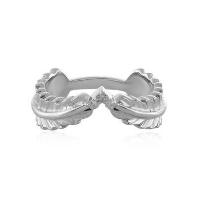 Anillo en plata con Diamante I3 (J)