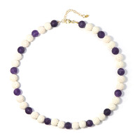 Collar en plata con Amatista