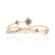 Anillo en oro con Diamante rosa de Francia de Argyle SI1 (Annette)