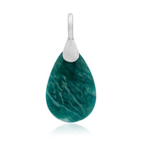 Colgante en plata con Amazonita
