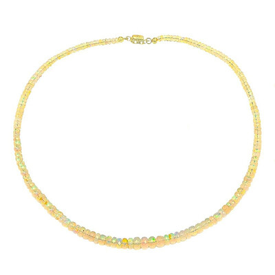 Collar en plata con Ópalo de Welo