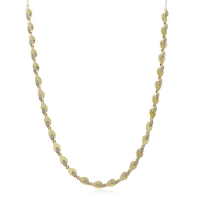 Collar en oro con Diamante SI2 (H) (de Melo)