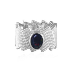 Anillo en plata con Ópalo de Mezezo (de Melo)