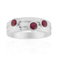 Anillo en plata con Rubí de Birmania (Pallanova)