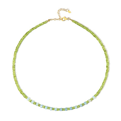Collar en plata con Peridoto