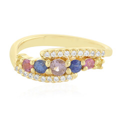 Anillo en plata con Zafiro