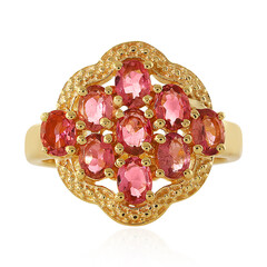 Anillo en plata con Turmalina rosa