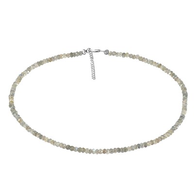 Collar en plata con Labradorita